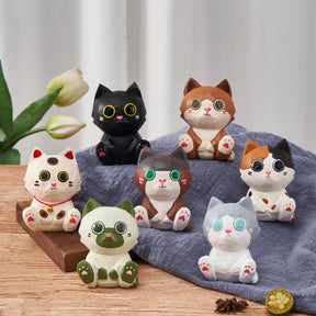 Momo Cat Family and Friends