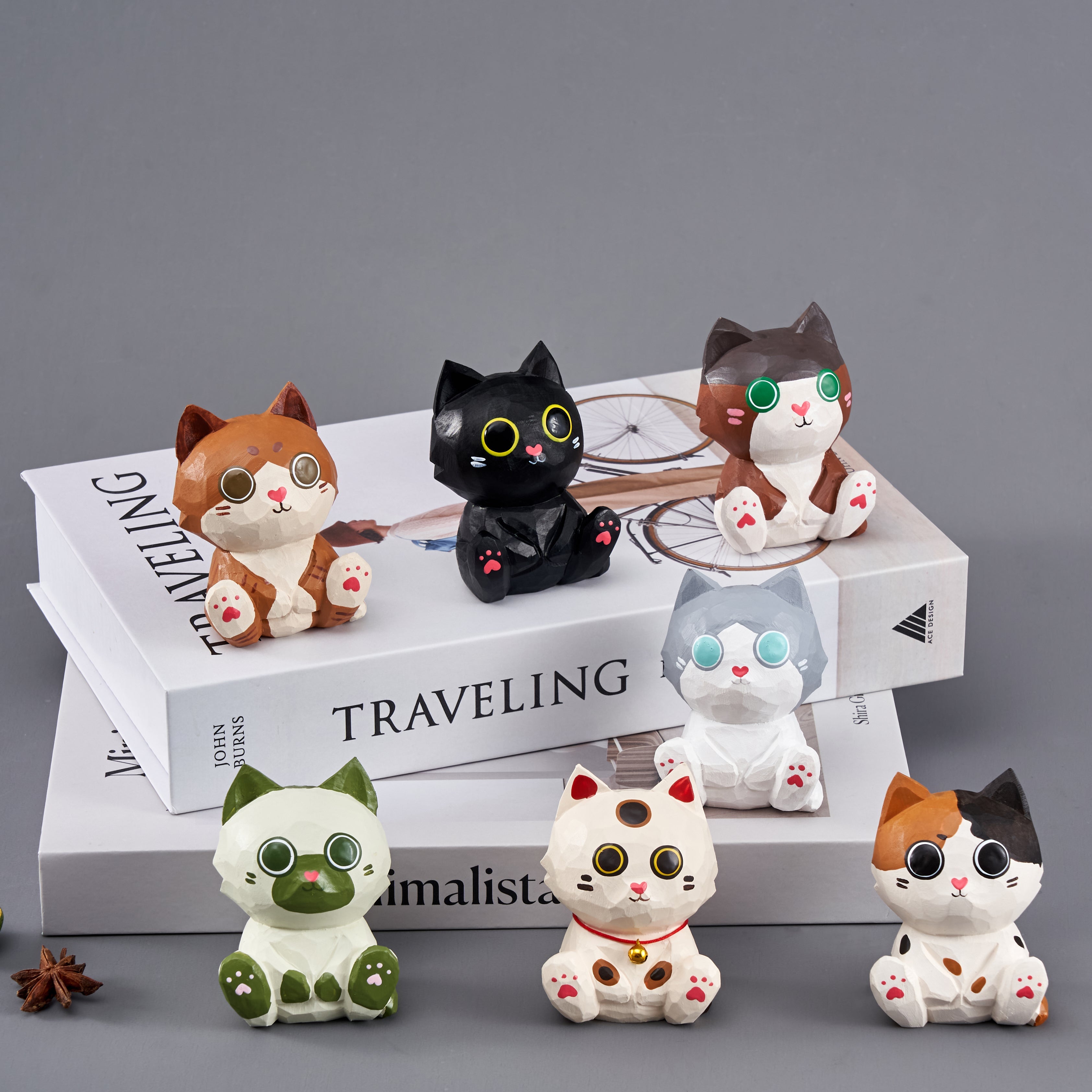 Momo Cat Family and Friends