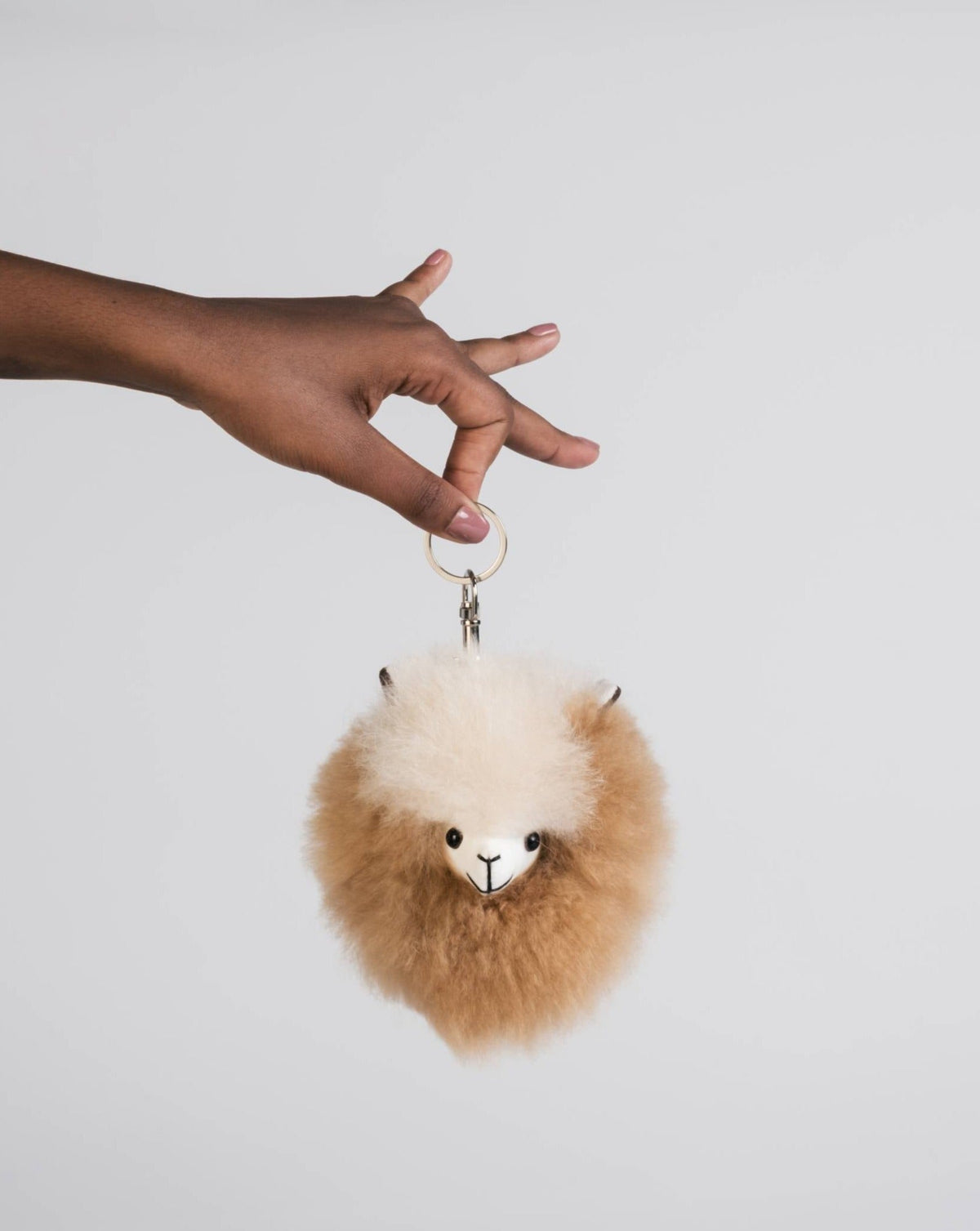 The Baby Alpaca Keychain, Mixed Color