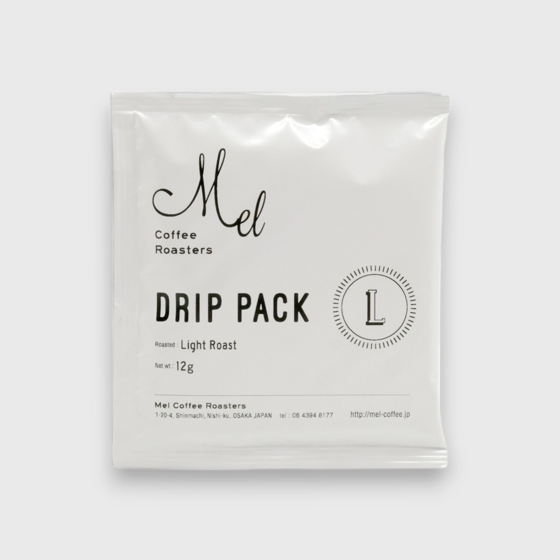 Mel Coffee Drip Pack of 5, Light Roast