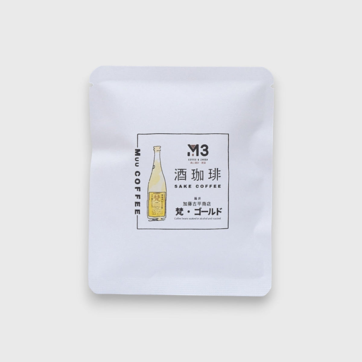 Muu COFFEE  × M3 Coffee 限定 酒珈琲 - 加藤吉平 梵・GOLD 純米大吟釀 (Drip Bag) 5包裝 – Wake Concept Store, Hong Kong