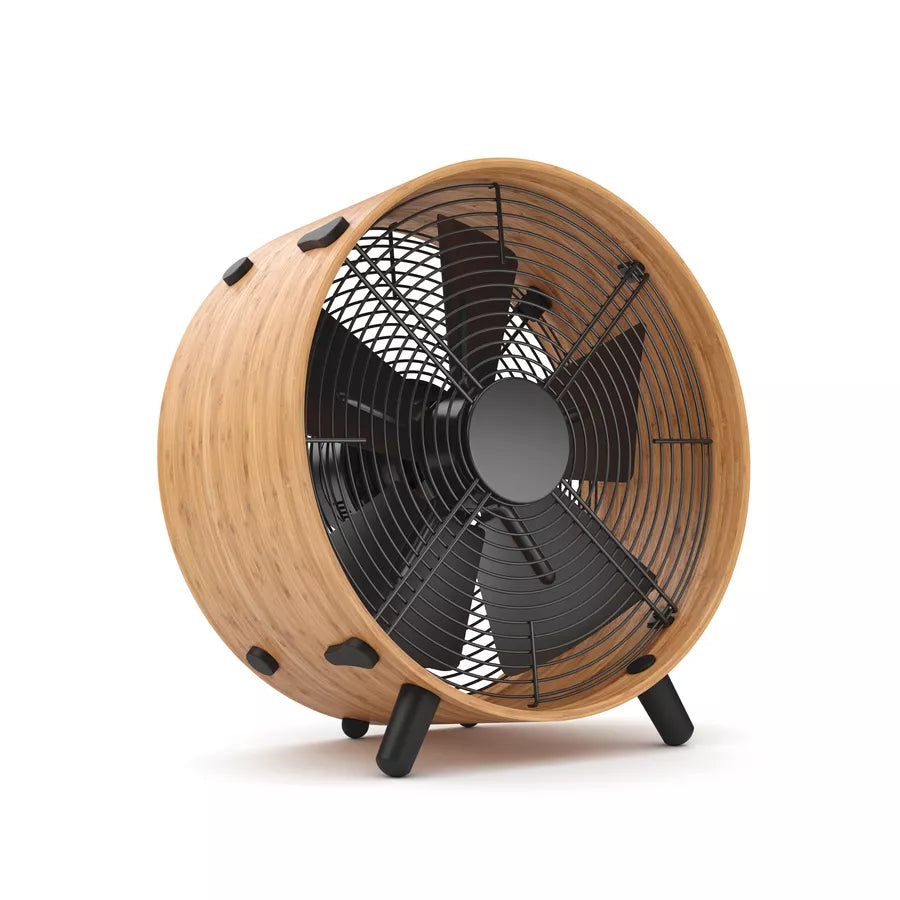 Otto Bamboo Floor Fan