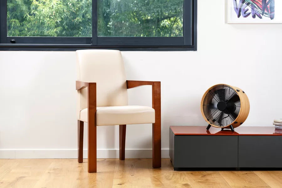 Otto Bamboo Floor Fan
