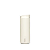 Vacuum Insulated Flip Traveler Bottle 16oz/473ml, Sandstone White