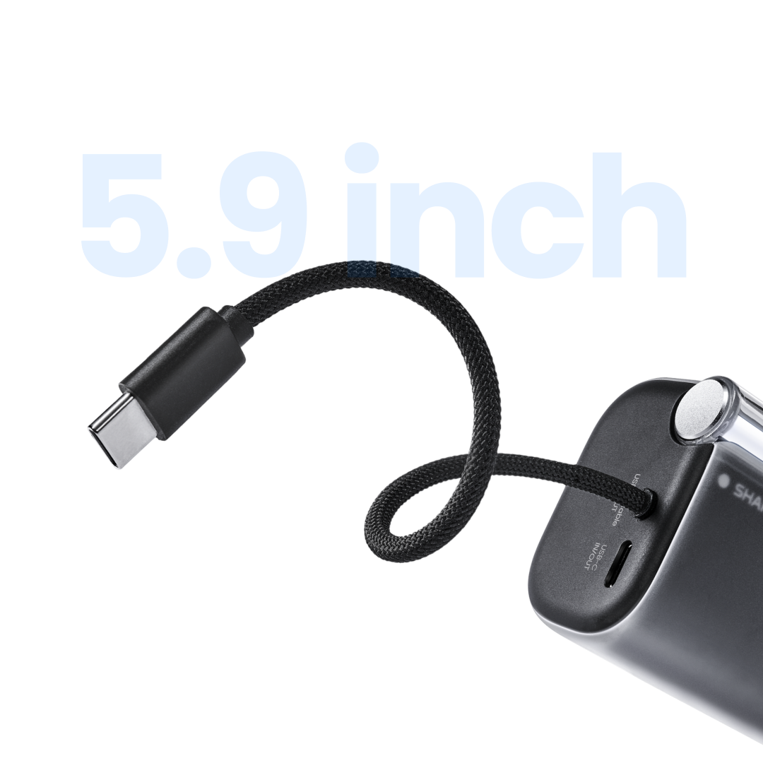Flow 3 Power Bank 10000mAh with Built-in Cable