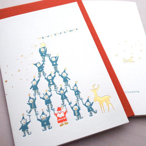 Letterpress Christmas Card