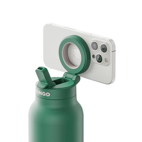 RINGO PRO Magsafe Water Bottle with Sip Lid 24oz, Green