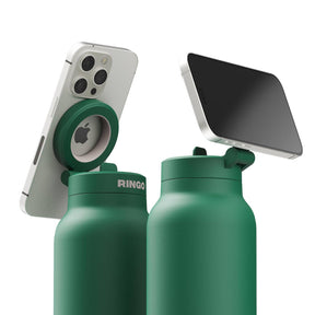 RINGO PRO Magsafe Water Bottle with Sip Lid 24oz, Green