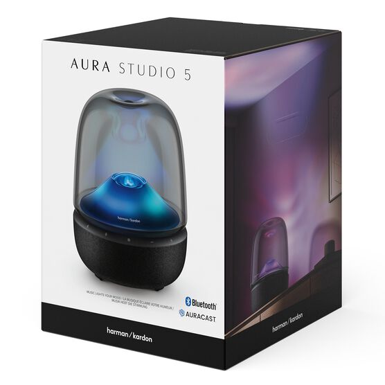 Aura Studio 5 Bluetooth Speaker, Black