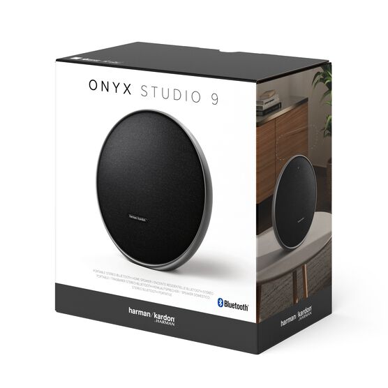 Onyx Studio 9 Portable Stereo Bluetooth Speaker, Black