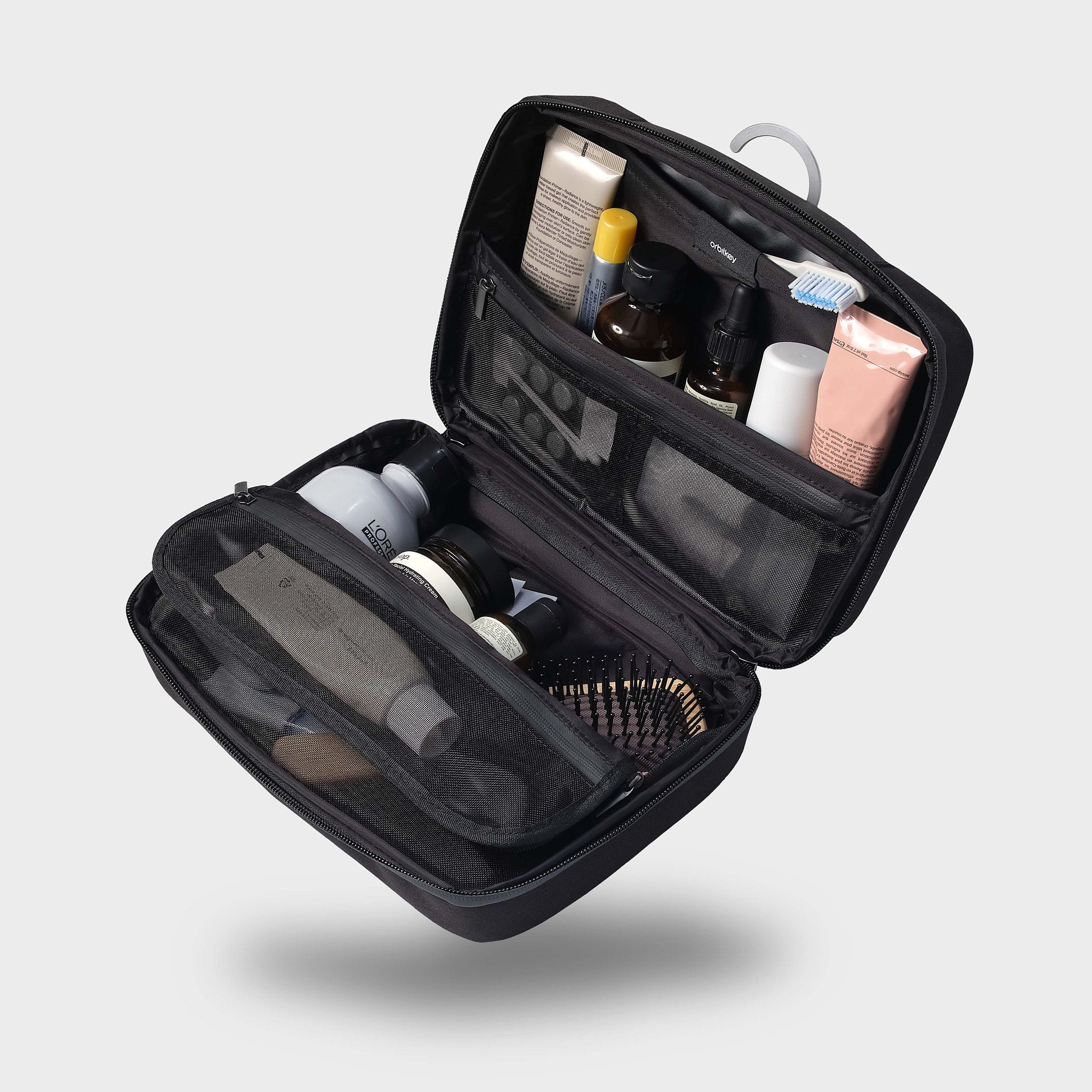 Hanging Toiletry Pouch, Black