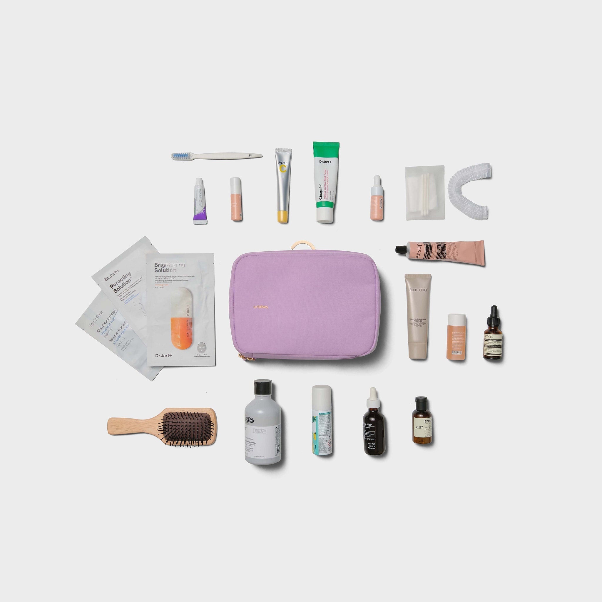 Hanging Toiletry Pouch, Lilac