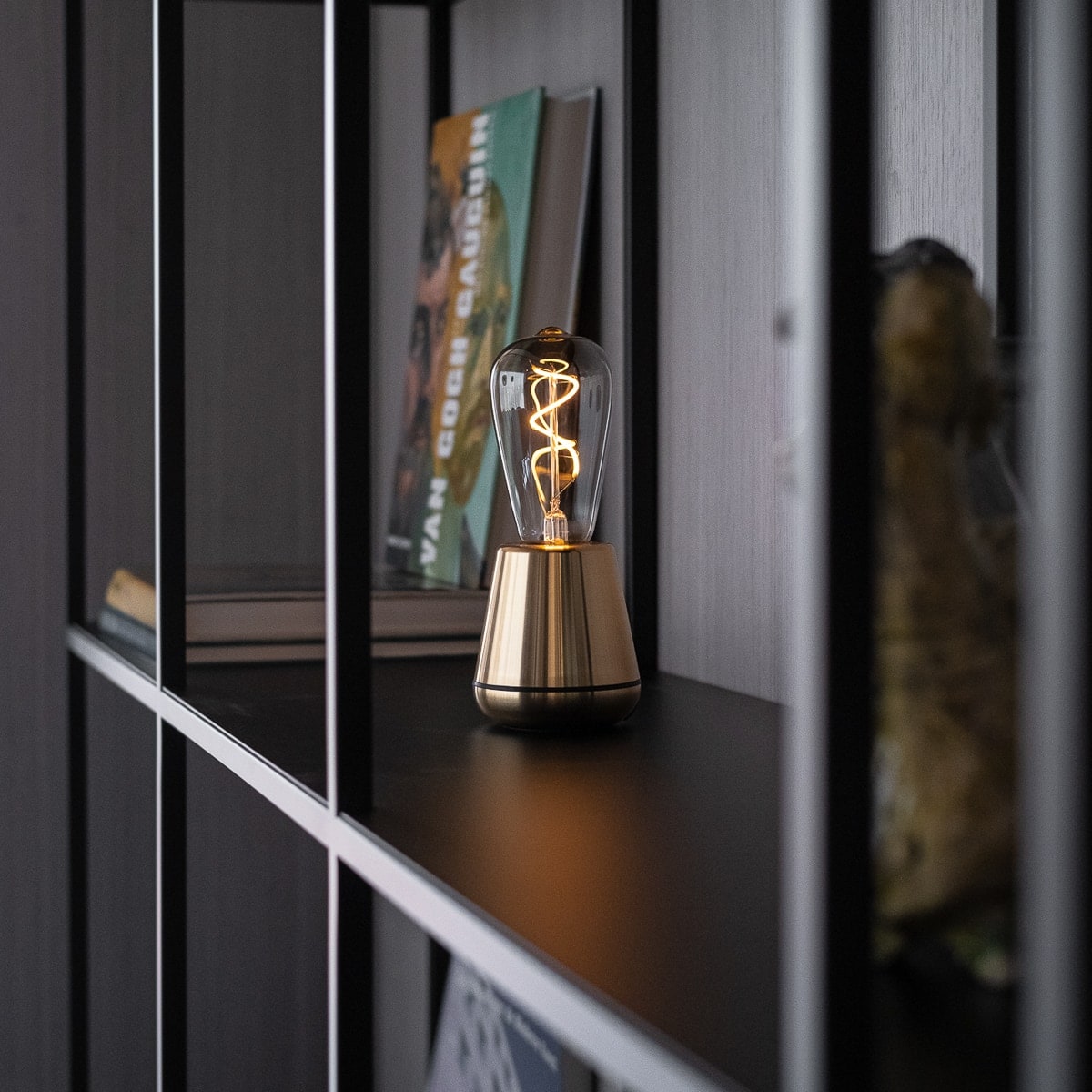 One Gold Cordless Table Lamp | Humble - Wake Concept Store  
