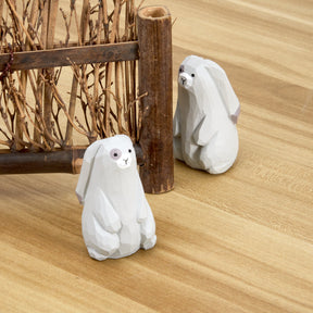 Piri Piri Carved Wooden Japanese Hare