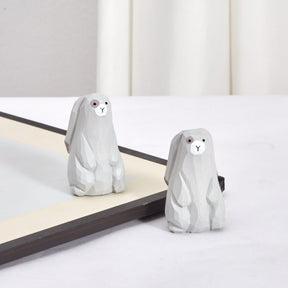 Piri Piri Carved Wooden Japanese Hare