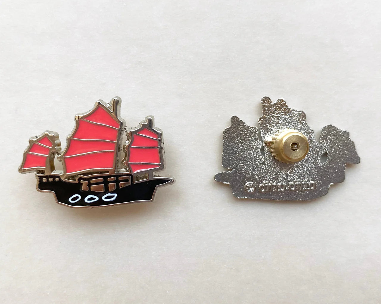 Hong Kong Transportation Theme Enamel Pin