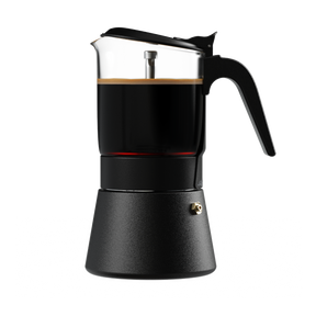 ClearBrew Moka Pot, Black