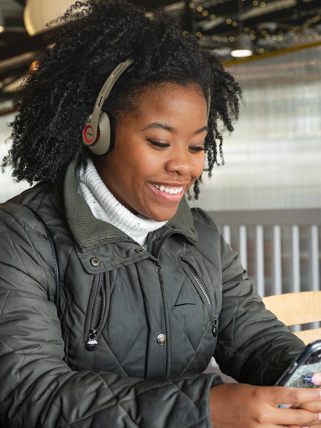 KPH30 Wireless On Ear Headphones, Stealth Grey