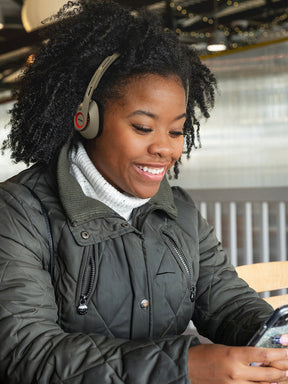 KPH30 Wireless On Ear Headphones, Stealth Grey
