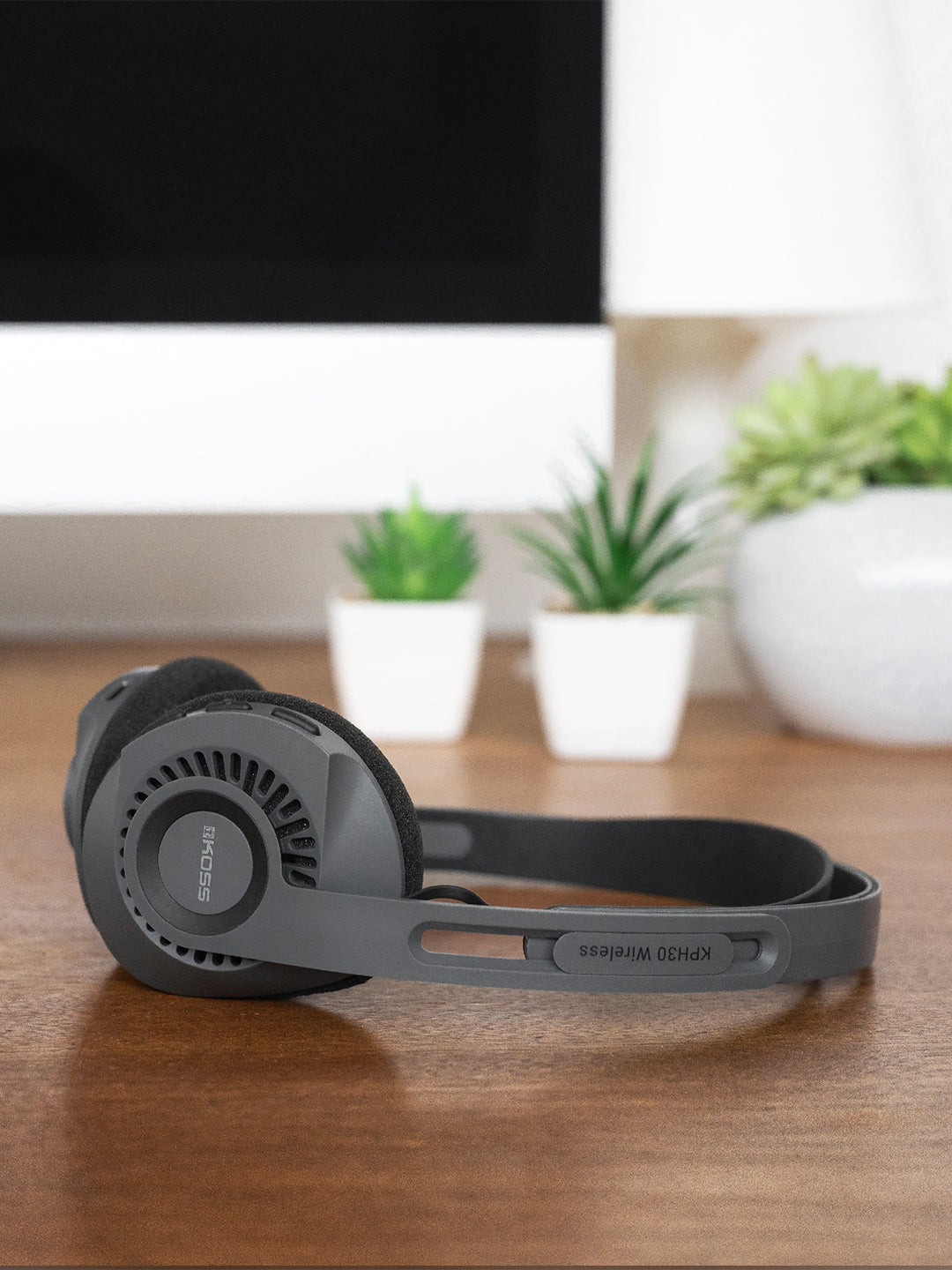 KPH30 Wireless On Ear Headphones, Stealth Grey