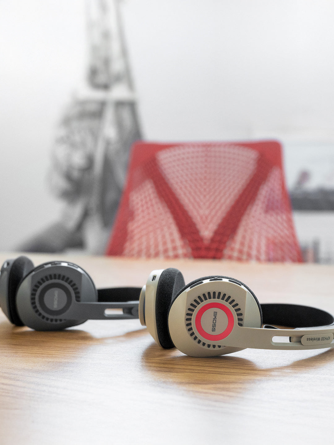 KPH30 Wireless On Ear Headphones, Rhythm Beige