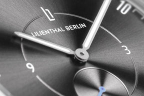 Lilienthal 1, All Silver Small/ Stainless Steel Strap