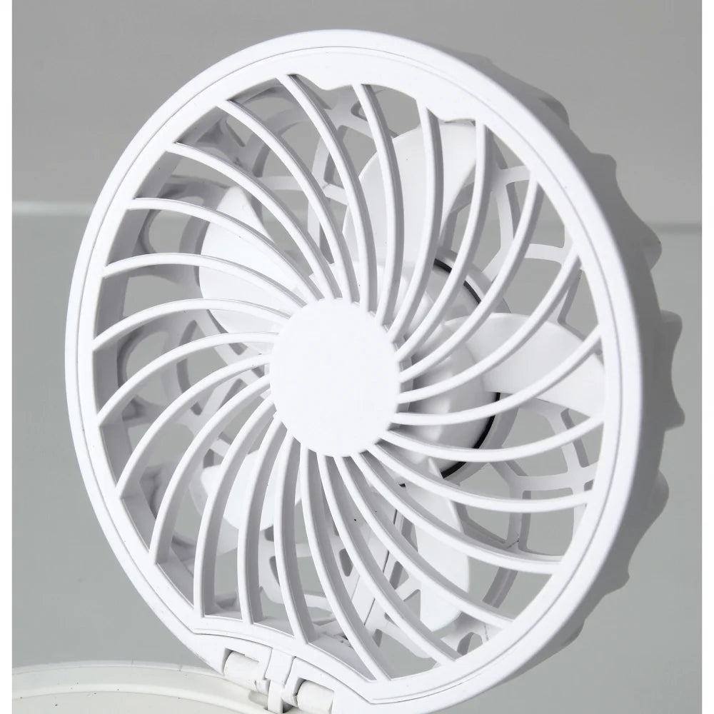 LED Mirror FAN-bulous Portable Fan