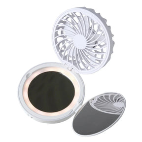 LED Mirror FAN-bulous Portable Fan