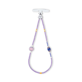 M.Beads Phone Bracelet - FLOWER Series, Lilac