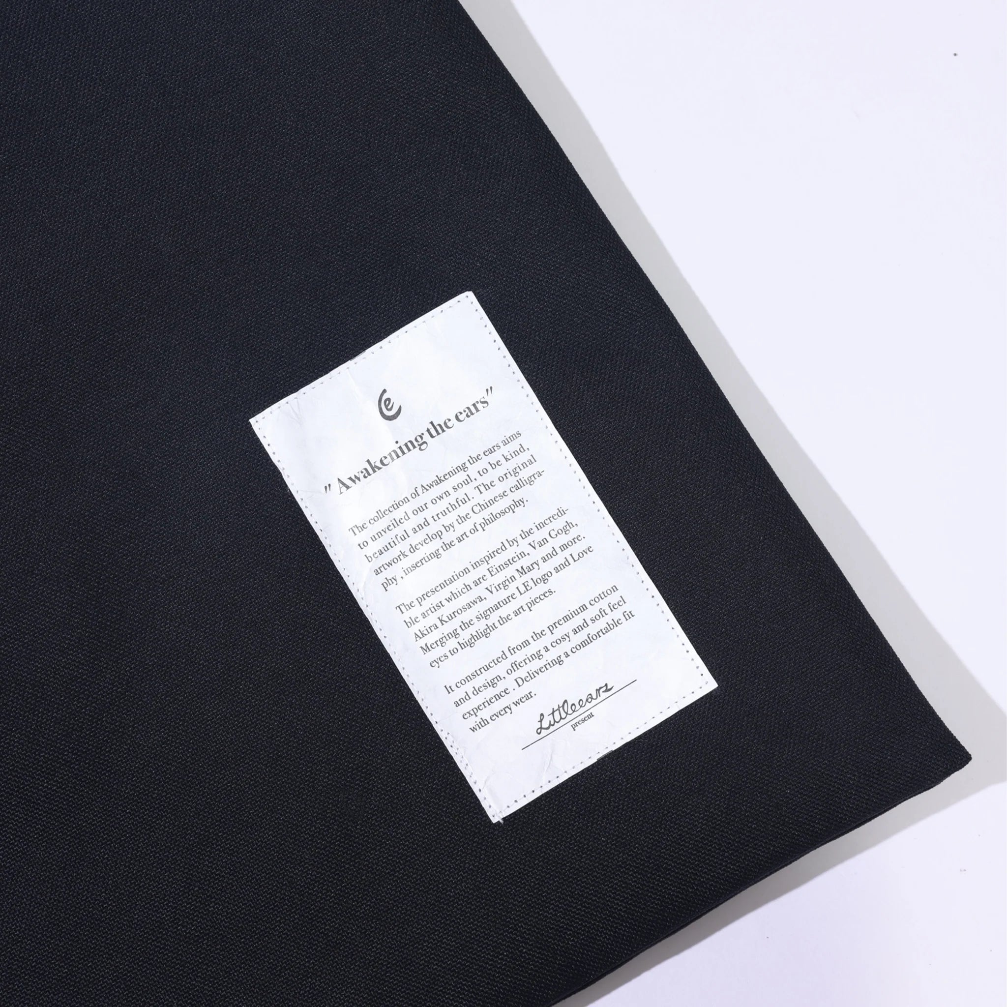 LE Craft Bag 2.0, Black | Little Ears - Wake Concept Store  