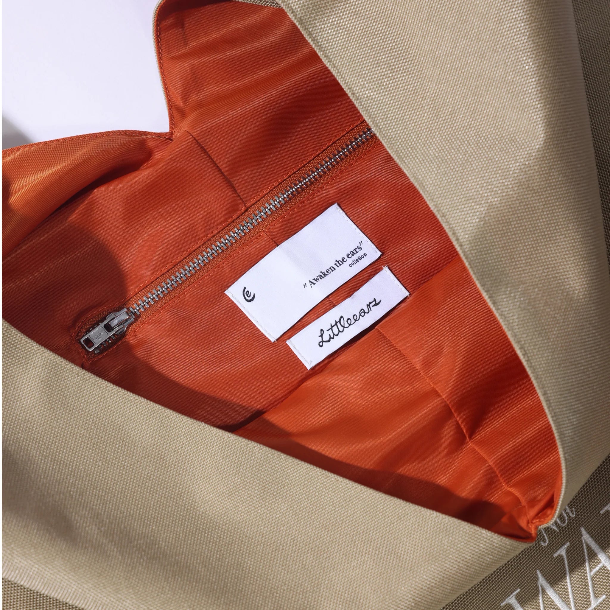 LE Craft Bag 2.0, Sand/Amber Orange | Little Ears - Wake Concept Store  