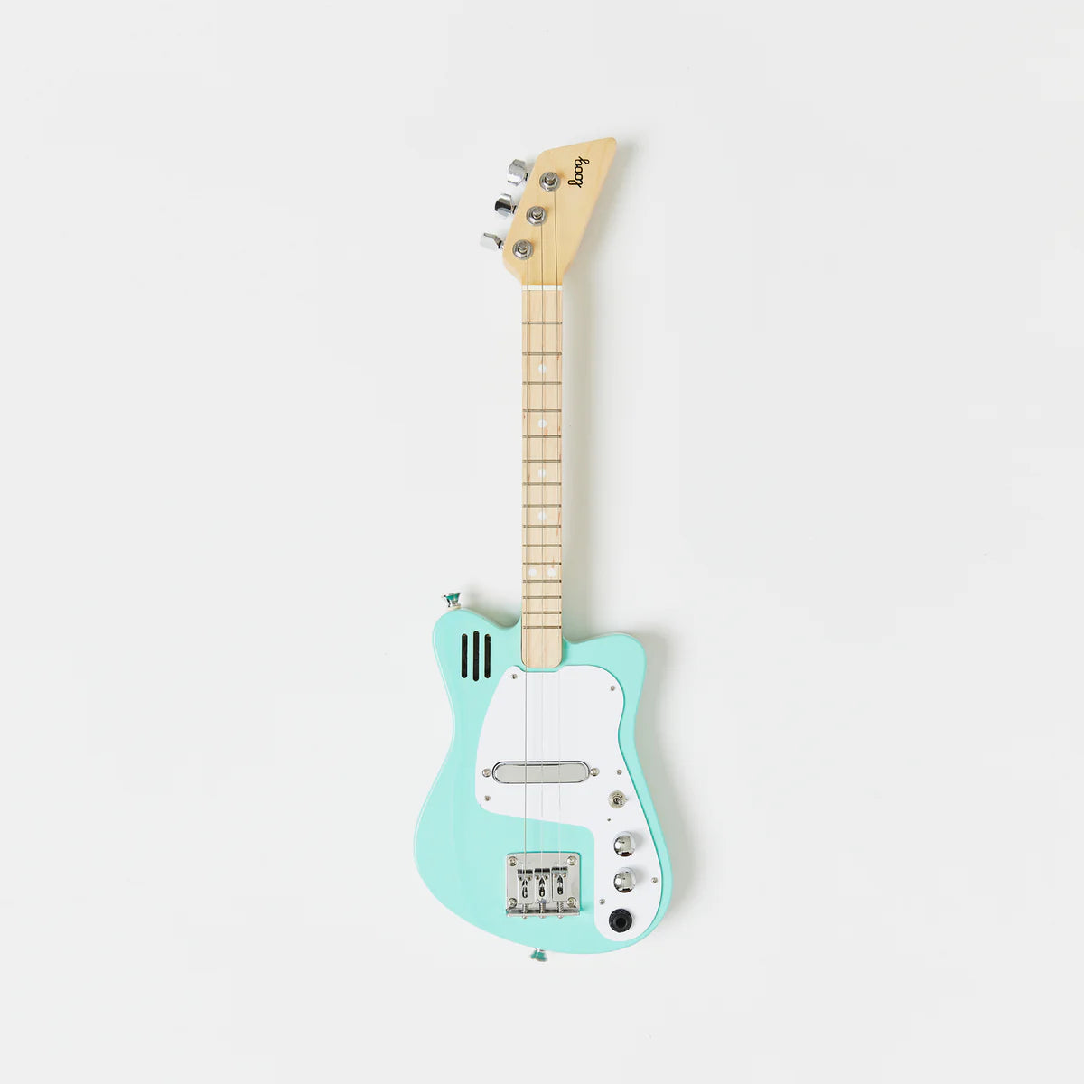 Loog Mini Electric Guitar for Kids, Green