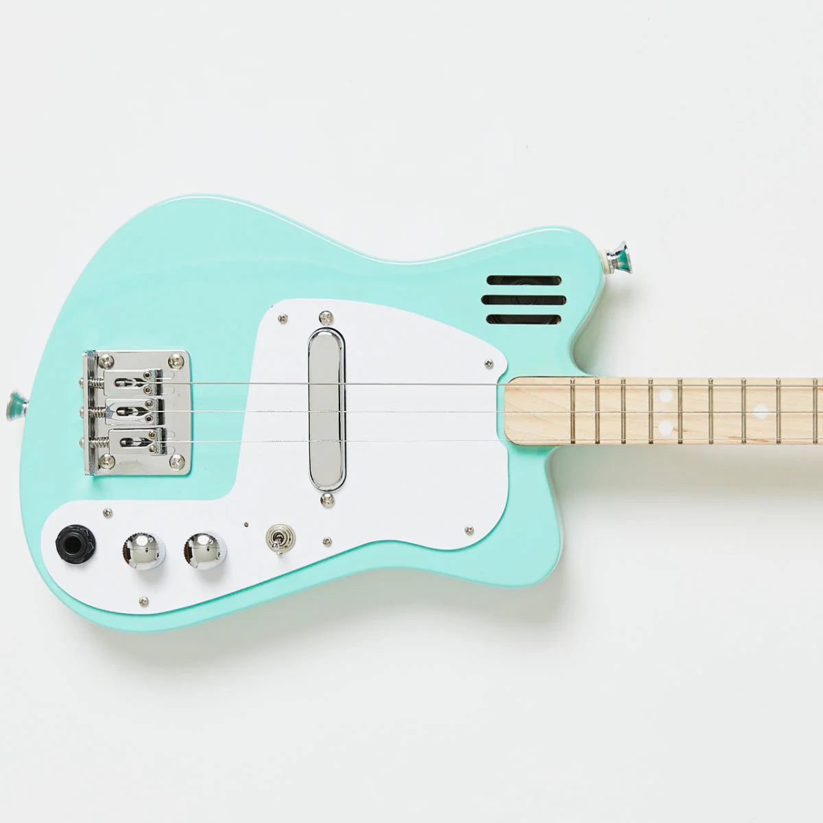 Loog Mini Electric Guitar for Kids, Green