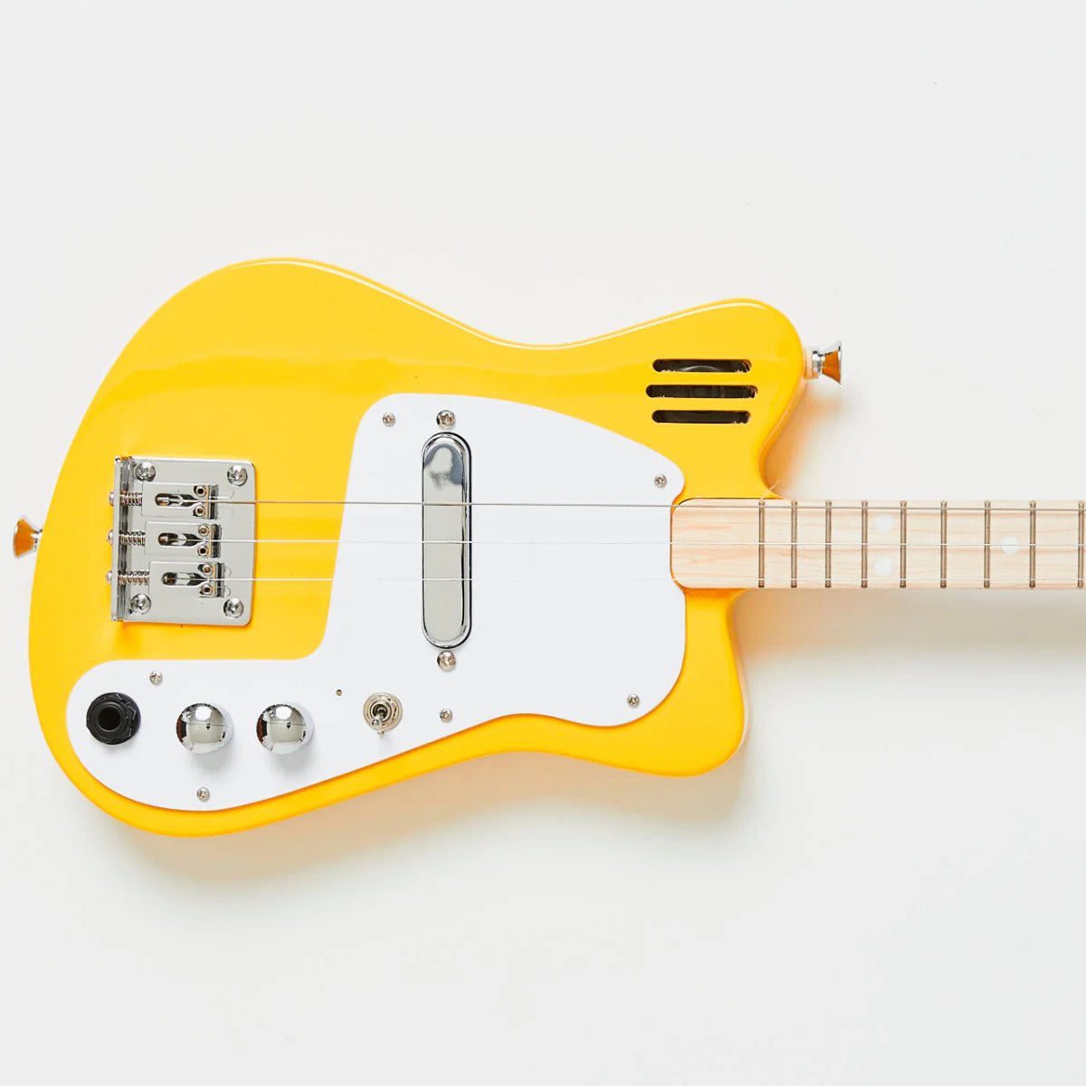 Loog Mini Electric Guitar for Kids, Yellow