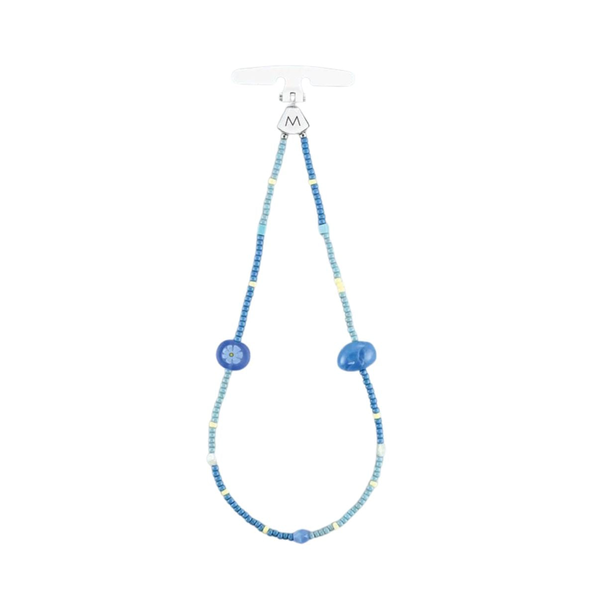 M.Beads Phone Bracelet - FLOWER Series, Bluebell