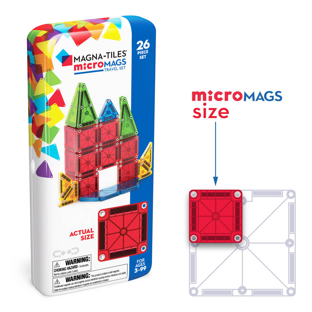 Magna-Tiles Micromags Travel Set