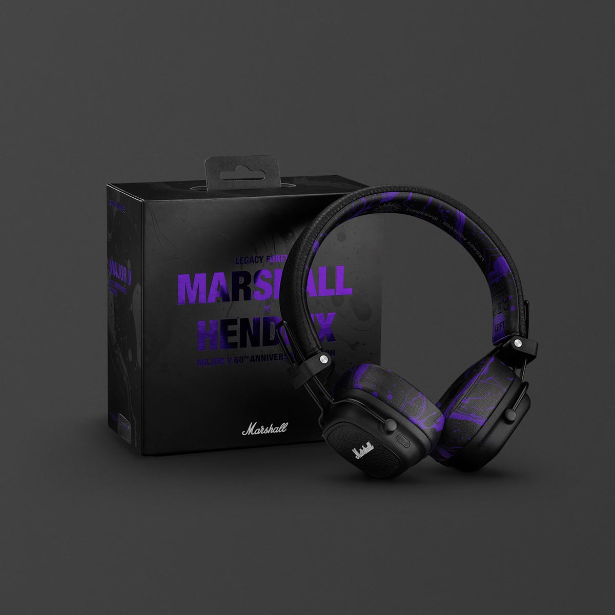 MAJOR V Wireless On-ear Headphones, Hendrix Edition