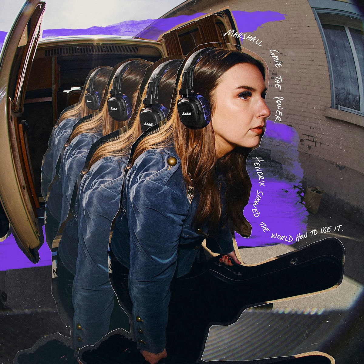 MAJOR V Wireless On-ear Headphones, Hendrix Edition