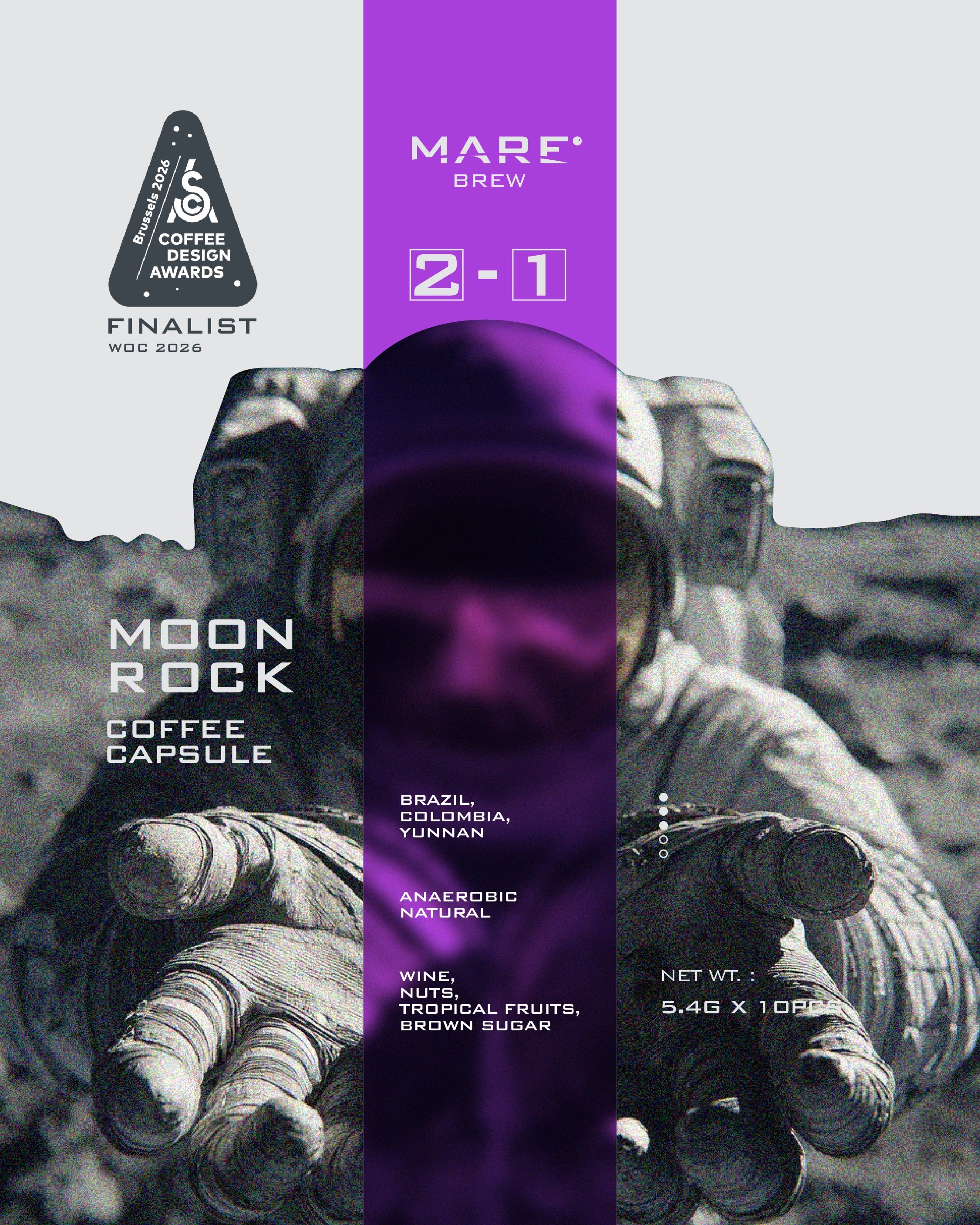 2 - 1 Moon Rock Coffee Capsule