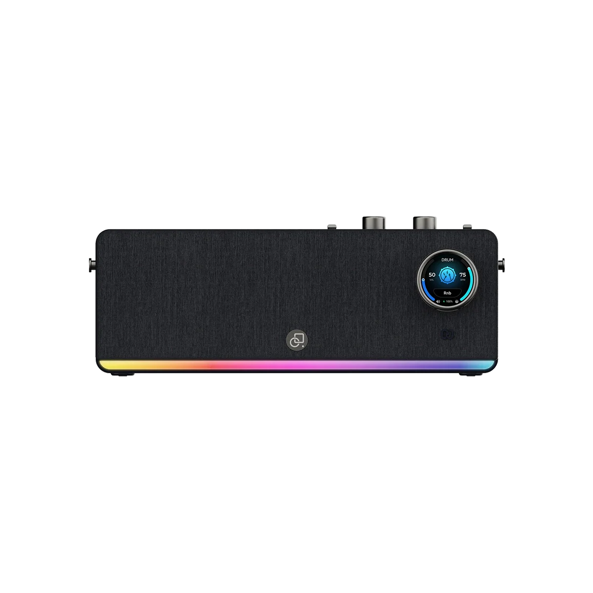 PartyStudio Speaker with Built-in Sounds & MIDI Support, Black