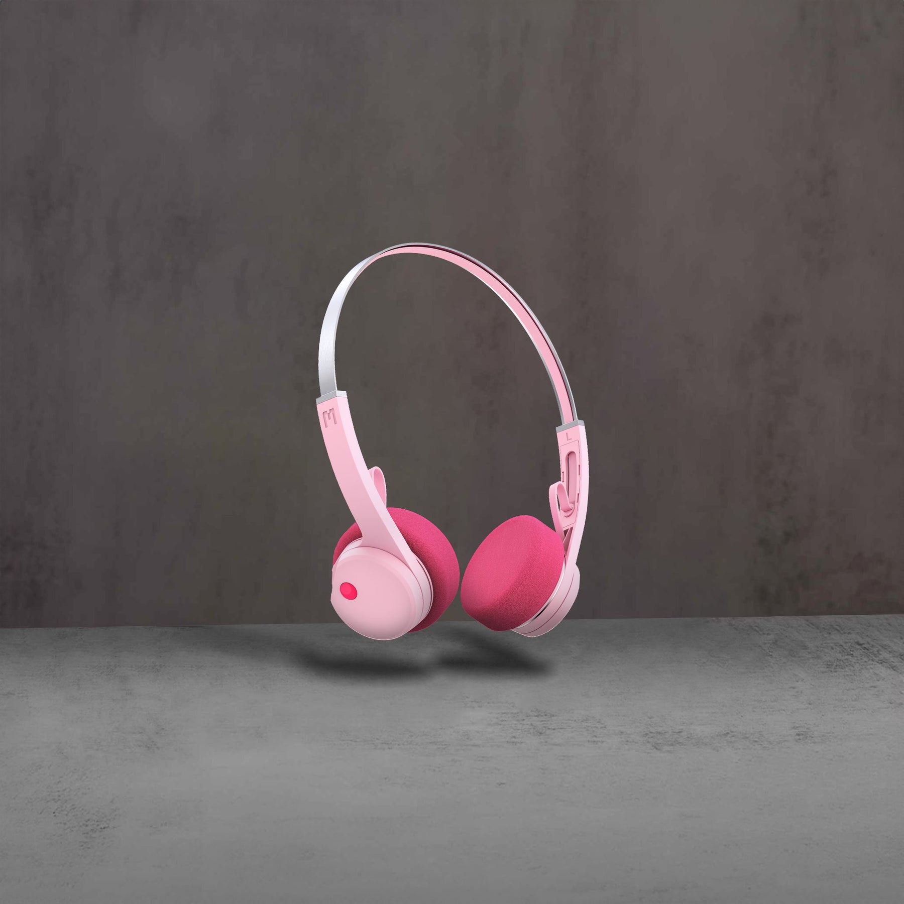 MONDO Freestyle On-Ear Headphones, Pink