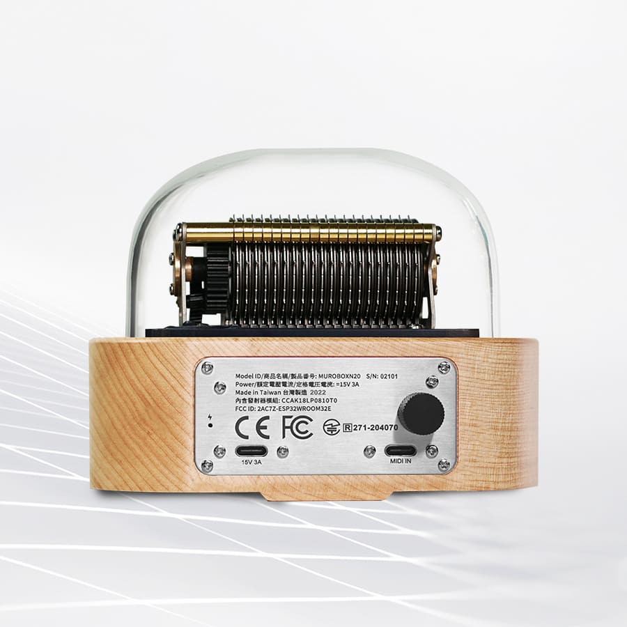 Muro Box N20 Mechanical Music Box | Muro Box - Wake Concept Store  