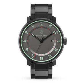 Neolux, Grey Mint/ Stainless Steel Black Matte