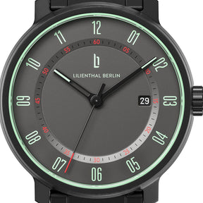 Neolux, Grey Mint/ Stainless Steel Black Matte