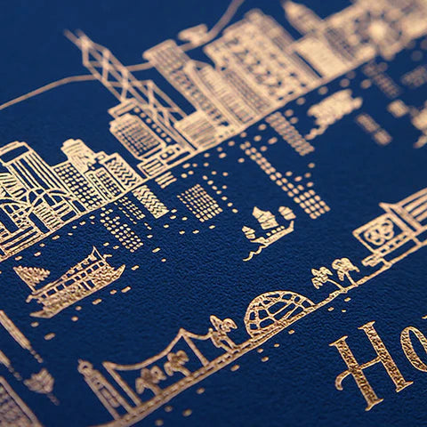 Hong Kong Skyline Postcard