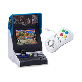 Neogeo Mini Arcade Console Combo (Preloaded with 40 Classic SNK Games)