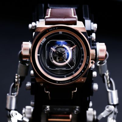 Automatic Twin Lens – Antique Limited Edition - TACS Watches