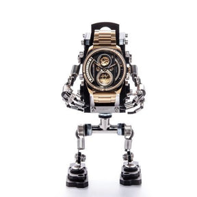 Robotoys X Automatic Twin Lens Watch, Gold