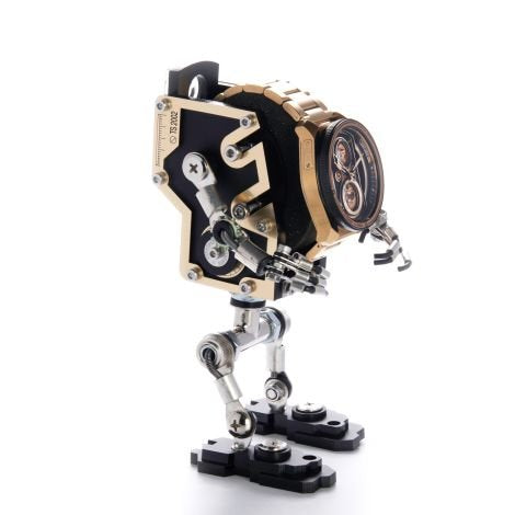 Robotoys X Automatic Twin Lens Watch, Gold