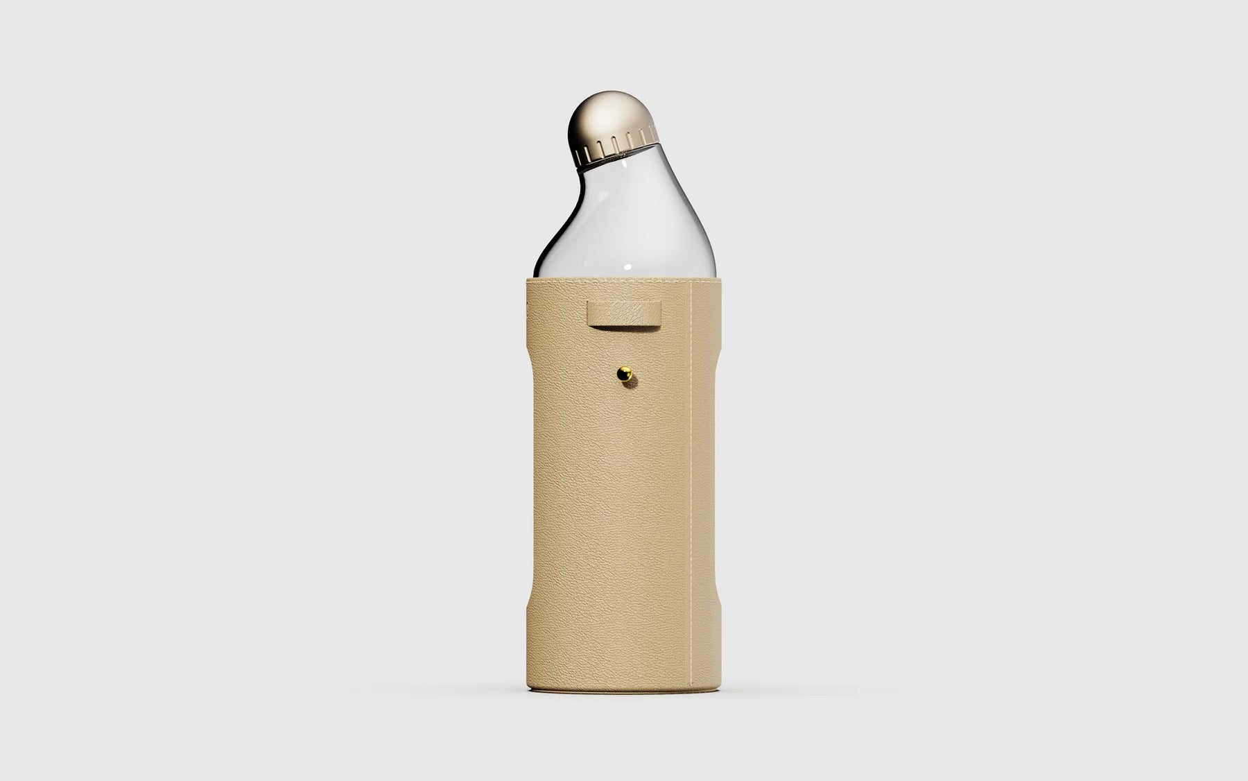 M2O Sport Bottle with Vegan Sleeve, Light Cream | Made to Origin - Wake Concept Store  